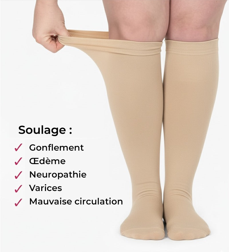 Sorever® - Chaussettes de compression graduée