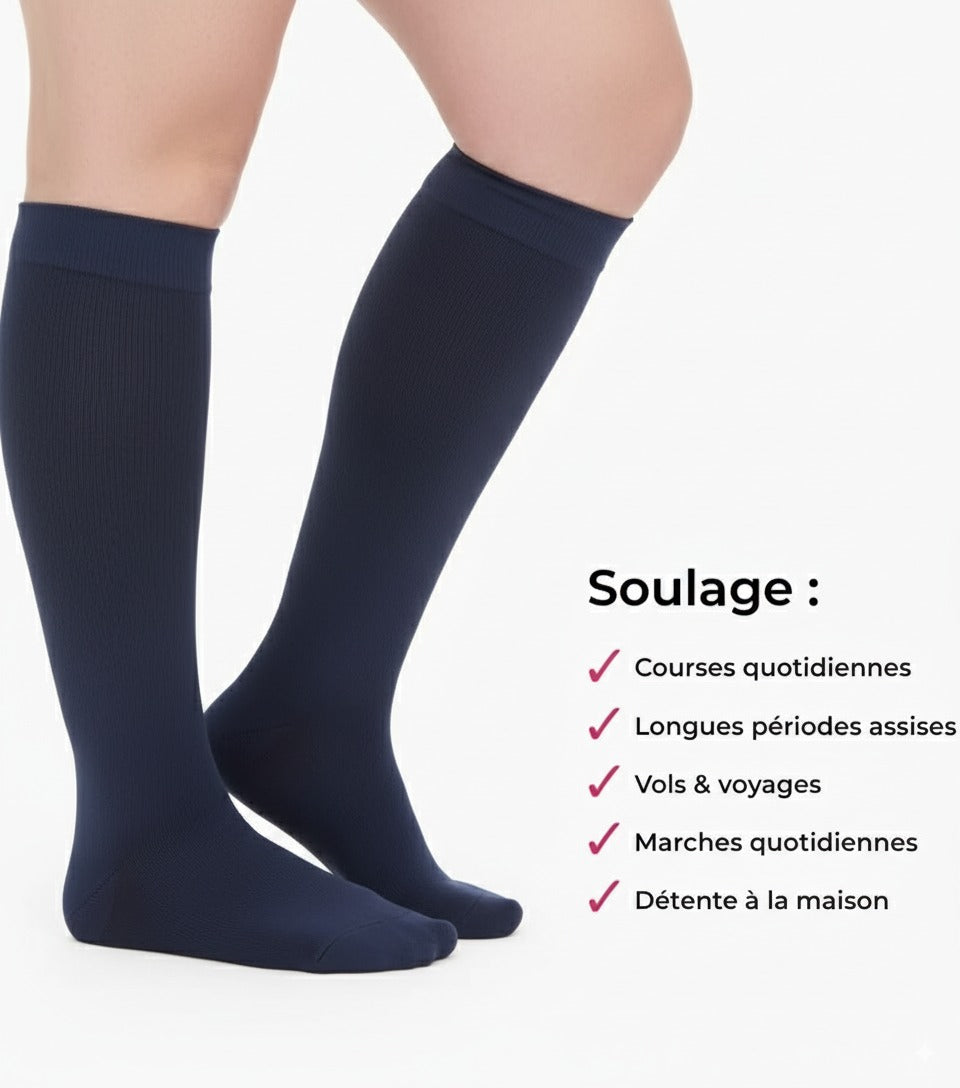 Sorever® - Chaussettes de compression graduée