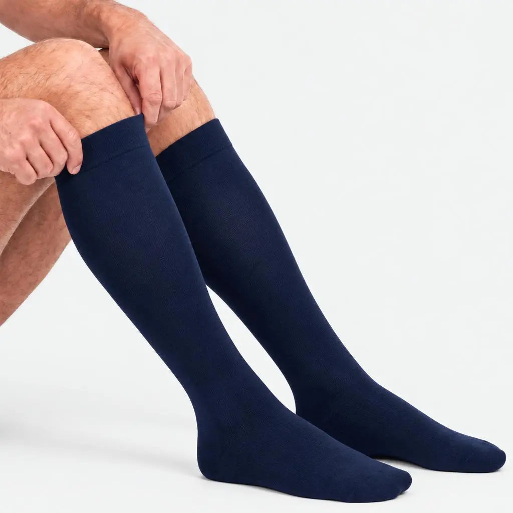 Chaussettes de Compression Confortables En Bambou Premium Pour Homme et Femme